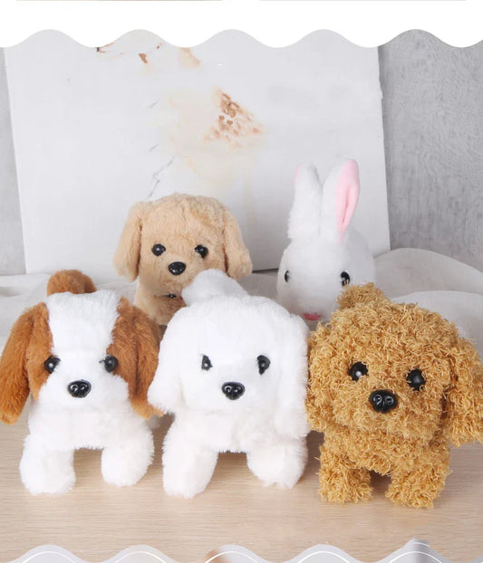 Interactive Robot Dog Plush Toy Gift-0