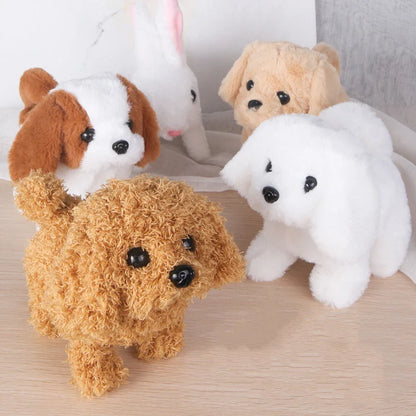 Interactive Robot Dog Plush Toy Gift-1