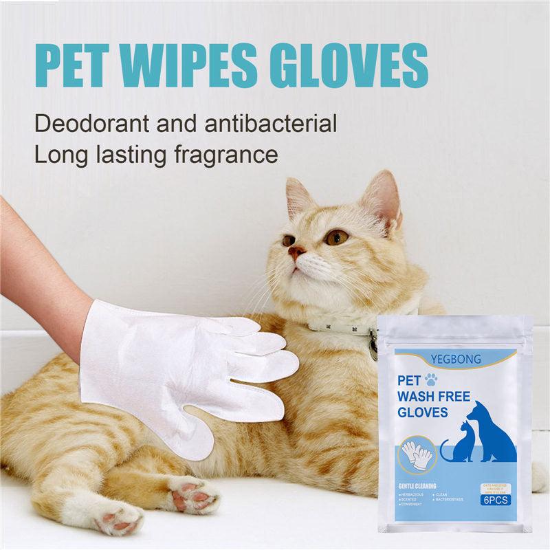 Pet Care Essentials: 6-Pack Of Disposable Non-Woven Gloves For A Clean And Happy Home-0