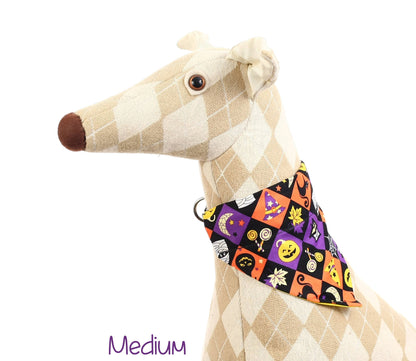 Spooky Squares Pet Scarf-4